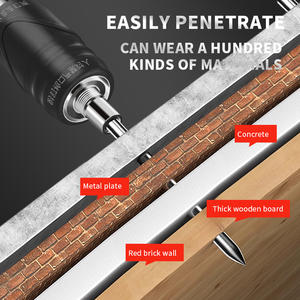 Chiodatrice Pneumatica Industriale da 1/2 Pollice, <span class=keywords><strong>Mini</strong></span> Chiodatrice Fai-da-Te, Pistola per Chiodi per Tubi in Cemento, Silenziatore per Chiodatrice da Soffitto - Product Image 3