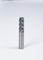 Fraise à rayon d'angle en carbure 16 mm à 4 cannelures, revêtement AlCrN+, outil de fraisage dynamique CNC pour acier, acier inoxydable, fonte, ODM OEM