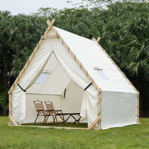 Carpa Triangular de Madera ZHUNIU, Carpa Reforzada para Exteriores, Terraza, Barbacoa, Resistente a la Lluvia y al Viento, para Fiestas y Campamentos - Product Image 3