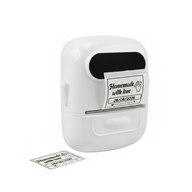 Mini Portable Label Printing P50 Requires No Ink and Is Perfect for Home Kitchens, Offices Price Tags and Stickers