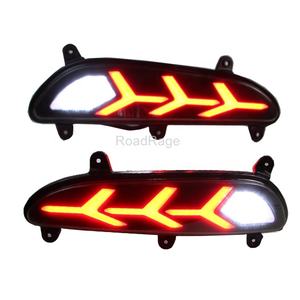 RoadRage LED drl paraurti posteriore riflettore luce freno fanali posteriori coda guida fendinebbia per <span class=keywords><strong>Hyundai</strong></span> <span class=keywords><strong>I20</strong></span> <span class=keywords><strong>2015</strong></span> 2016 2017 2018 - Product Image 1