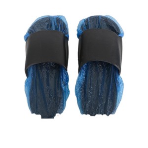 Disposable <b>Shoe</b> Covers Thickened Waterproof Non Slip Household Indoor Foot Protection Blue <b>PE</b> Material - Product Image 1