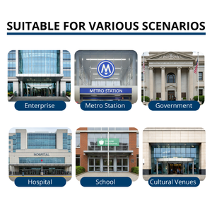 Barrière coulissante intelligente intégrée en acier inoxydable de sécurité moyenne, protection IP54, anti-collision arrière, fabriquée en Chine - Product Image 5