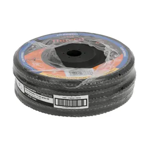 BOX 5 Laminated <b>Disc</b> 7' Grit 60 Center 7/8', <b>Plastic</b>, TRUPER - Product Image 2