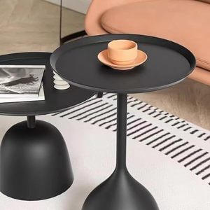 Hot Sale Nordic Sofa Small <strong>Side</strong> <strong>Table</strong> Round <strong>Mini</strong> Iron Art Extremely Simple Modern Movable Living Room <strong>Side</strong> <strong>Table</strong> - Product Image 3