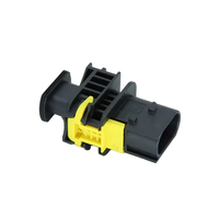 Connecteur de câblage pour bus électrique New Energy 1-1670730-1, étanche 3 broches 4 mm, robuste, avec bornes scellées pour connexion fil à fil