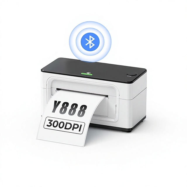 Future High Speed Printing 150mm Wireless Thermal Label Printer Usb Desktop Label Printer