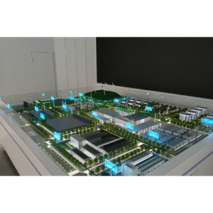 Maquetas Arquitectónicas 3D de Plástico para Exhibición, Modelos a Escala de Casas, Ciudades en Miniatura Personalizadas, Árboles para Planificación Urbana y Proyectos Energéticos - Product Image 4
