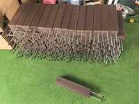 Prix d'usine Accessoires de golf : Piquet de marquage de parcours de golf en composite durable, marqueur de limite de danger, marqueur de corde de golf
