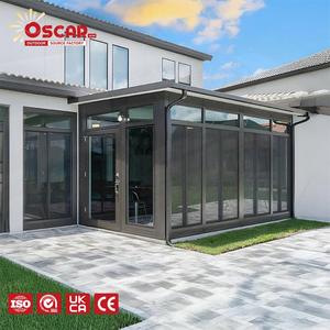 Cerramiento <span class=keywords><strong>de</strong></span> Vidrio <span class=keywords><strong>para</strong></span> Exteriores Resistente a la Intemperie y al Calor, <span class=keywords><strong>para</strong></span> Patio, Jardín, Balcón, <span class=keywords><strong>Terraza</strong></span>, Invernadero en Europa - Product Image 1