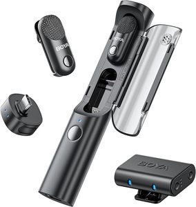 Sistema de micrófono inalámbrico <span class=keywords><strong>Magic</strong></span> para 2 personas con conector USB-C para dispositivos móviles (Ghz) - Product Image 4