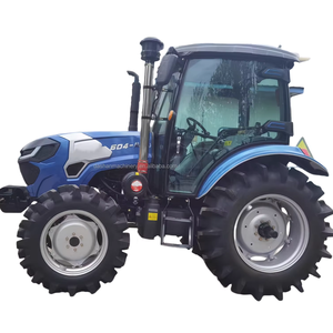 Tech-una fabbrica originale 60HP 4WD cabina Mini trattore agricolo ISO certificata motopompa cambio nuovo usato agricoltura buon prezzo - Product Image 1