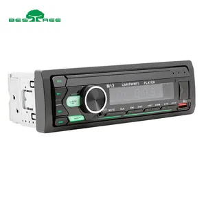 Bestree factory direct price single 1 din car audio player with BT USB charging car radio player universal