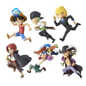 โมเดลฟิกเกอร์วันพีซ ลูฟี่ โซโล มิฮอว์ก ไวท์เบียร์ด ของสะสม ตกแต่งกล่องของขวัญ ตกแต่งรถยนต์ - Product Image 2