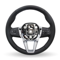 Volant personnalisé en cuir à 3 branches de style Thong pour E90/E46/E92/E36/E87/E20/G20/G30