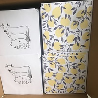 Papel de Transferencia por Sublimación A4 para Telas Oscuras para Diseños Impresos Personalizados
