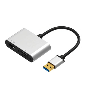 <span class=keywords><strong>Adaptateur</strong></span> convertisseur vidéo HD USB 2.0 / 3.0 vers <span class=keywords><strong>HDMI</strong></span> <span class=keywords><strong>VGA</strong></span> 2 en 1, extension d'<span class=keywords><strong>écran</strong></span> <span class=keywords><strong>double</strong></span>, séparateur pour ordinateur portable, ordinateur de bureau - Product Image 5