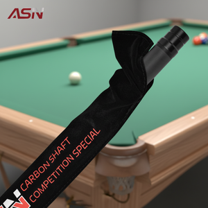 R-QJ Professional 12.5mm T700 Shaft de billard en fibre de carbone, rempli de mousse, à faible déviation, conique hybride, avec joint radial 3/8-8 - Product Image 6