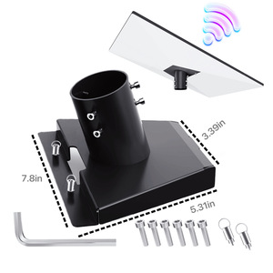 อะแดปเตอร์ท่อ Starlink Gen 3, สแตนเลสสตีล, อะแดปเตอร์ท่อมาตรฐาน Starlink, อะแดปเตอร์ติดเสาสำหรับ Starlink รุ่นมาตรฐาน - Product Image 1