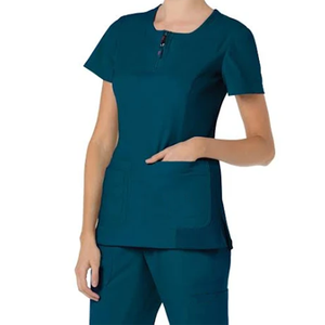 Uniformes Médicos Atractivos en Diferentes Colores y Estampados, Elegante Diseño de Uniforme de Enfermera - Product Image 3