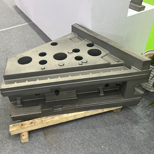 Máy công cụ đúc CNC khung giường Cơ Sở màu xám sắt dễ uốn sắt đúc thép crossbeam tùy chỉnh lớn bị mất bọt cát đúc - Product Image 4