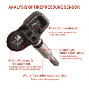 Sensor de Presión de Neumáticos TPMS Original de Repuesto, Sistema de Monitoreo de Presión de Neumáticos Compatible con Vehículos <span class=keywords><strong>TOYOTA</strong></span>, LEXUS y SUBARU - Product Image 6