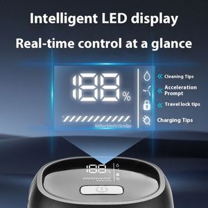 Rasoir électrique rotatif à six têtes rechargeable par USB, étanche IPX6, 5 lames, autonomie de 120 minutes, pour le visage, usage domestique masculin, garantie 1 an - Product Image 4