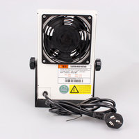 Ventilateur ionique antistatique miniature de bureau haute pression / Ventilateur ionique ESD / Souffleur d'air ionisant pour usine électronique ESD SMT