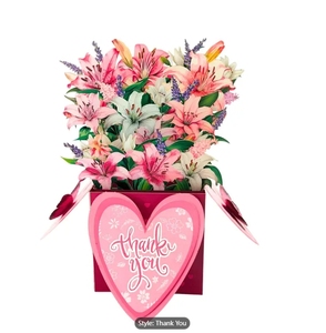 3D Pop Eco-friendly Folk Art Paper Greeting Card Mothers Day for Birthday <strong>Thinking</strong> <strong>You</strong> Anniversary Valentines Day - Product Image 6