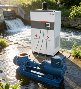 Deming DMG-20KW 20KW CE Certified Customizable Hydropower Water <b>Generator</b> AC400V 10m/s Flow Rate 10m Design Head Hydro <b>Generator</b> - Product Image 1