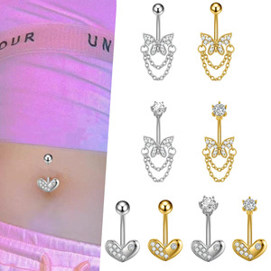 Gioielli <span class=keywords><strong>per</strong></span> Piercing Corporeo Freya Designer Fashion, <span class=keywords><strong>Anello</strong></span> <span class=keywords><strong>per</strong></span> Ombelico in Acciaio Inossidabile all'Ingrosso <span class=keywords><strong>per</strong></span> Donne, Orecchini <span class=keywords><strong>Helix</strong></span> Fluttuanti - Product Image 1