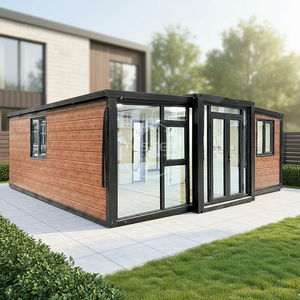 Maisons préfabriquées de luxe de 20 pieds et 40 pieds pour habitation, maisons conteneurs extensibles à <span class=keywords><strong>vendre</strong></span>, maisons préfabriquées modernes - Product Image 2