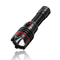 Lampe de plongée LED professionnelle industrielle rechargeable par USB, 2000 lumens, corps en alliage d'aluminium, étanche IP68, batterie Ni-MH pour