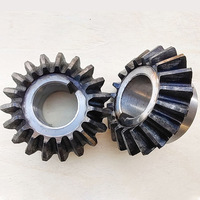 Engrenage conique en laiton usiné CNC de haute précision sur mesure, pièces de transmission mécanique non standard, fabrication directe en usine, prototypage rapide