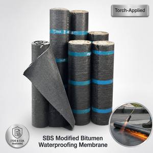 Membrane d'étanchéité en bitume modifié SBS pour projets souterrains, renforcée au polyester, qualité professionnelle, en rouleau - Product Image 1