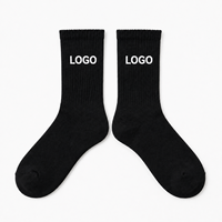 Chaussettes en jacquard personnalisées écologiques antidérapantes en Spandex/Coton, style décontracté unisexe, avec lettres personnalisées, faible MOQ, OEM, vente en gros