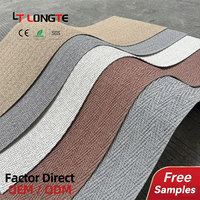 Revestimiento de Pared de Piedra Flexible para Exteriores, Lámina de Chapa de Piedra Artificial de Travertino MCM con Textura Tejida de Cáñamo