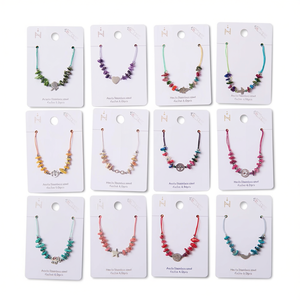 Bracciale con perline Angelina in acciaio inossidabile, 8 colori, gioielli fatti a mano, regalo per donne e ragazze, accessori moda - Product Image 3