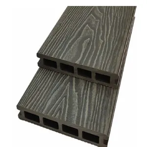 Wpc Decking 3d Embossed Wood Grain Outdoor Wooden Plastic Composite Flooring