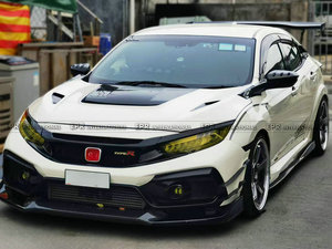 ฝากระโปรงหน้าแบบ VRSAR1 สำหรับ Type R FK8 ปี 2017 ขึ้นไป ทำจากไฟเบอร์กลาส พร้อมคลิปล็อค (สำหรับรถ 5 ประตู) - Product Image 2