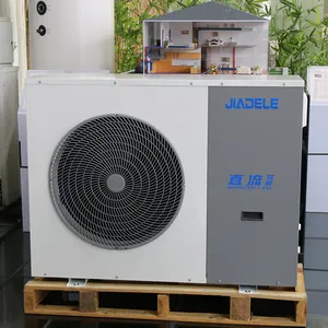 JIADELE высококачественный a +++ воздушный низкотемпературный нагревательный насос, моноблок-30c, тепловой насос с воздушным и водяным нагревом, охлаждение DHW