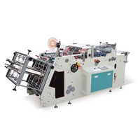 Bonjee Meilleur Qualité Faire Rapide Food Box/Carton Pliage Et Collage Machine