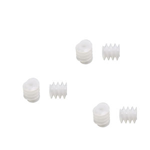 Dongguan Factory Custom White POM <span class=keywords><strong>Worm</strong></span> <span class=keywords><strong>Gear</strong></span> 0,8 Mod 20-60 Dientes Transmisión <span class=keywords><strong>Gear</strong></span> Wheel <span class=keywords><strong>Worm</strong></span> Shaft - Product Image 3