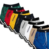 Wholesale Sublimation Cotton Polyester Sports Shorts Breathable Gym Mesh Basketball Men's Shorts Custom