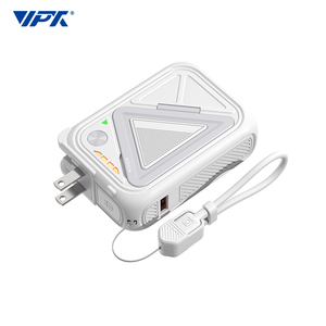 Power Bank Wireless 4 in 1 Super UPS 20000mAh con Cavi Integrati e Adattatore da Parete <span class=keywords><strong>US</strong></span> EU UK, Ricarica Rapida PD 20W - Product Image 4