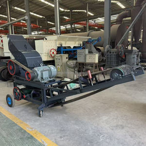 Máy nghiền đá di động nhỏ Máy Nghiền búa diesel, Máy Nghiền búa than quặng vàng để bán - Product Image 4