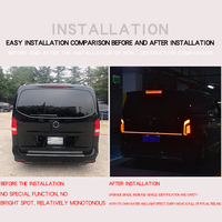 Feux arrière de voiture à LED modifiés, très demandés, pour Mercedes Benz Vito W447 V250 V260