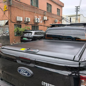 Couvre-benne arrière automatique à rouleaux pour Dodge Ram Rebel 1500 2500 Trx 6'4 8ft 2017 2022 2025 avec boîte Ram - Product Image 5