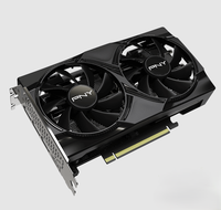 PNY RTX 5060 8 Go GDDR7 Double Ventilateur Carte Graphique de Bureau PCIe 5.0 X8 2 Slots Nouvelle 3840 Cœurs CUDA 150W TDP Fréquence 8 Gbps 2280 DP 2.1b 128 bits DirectX
