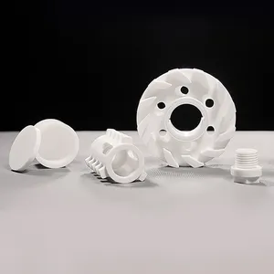 CNC fábrica mecánica personalizar resistente al desgaste 99 zirconia cerámica parte ZrO2 estructura componente